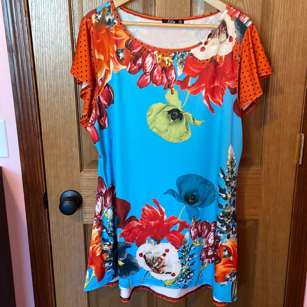 Fun flutter sleeve dress